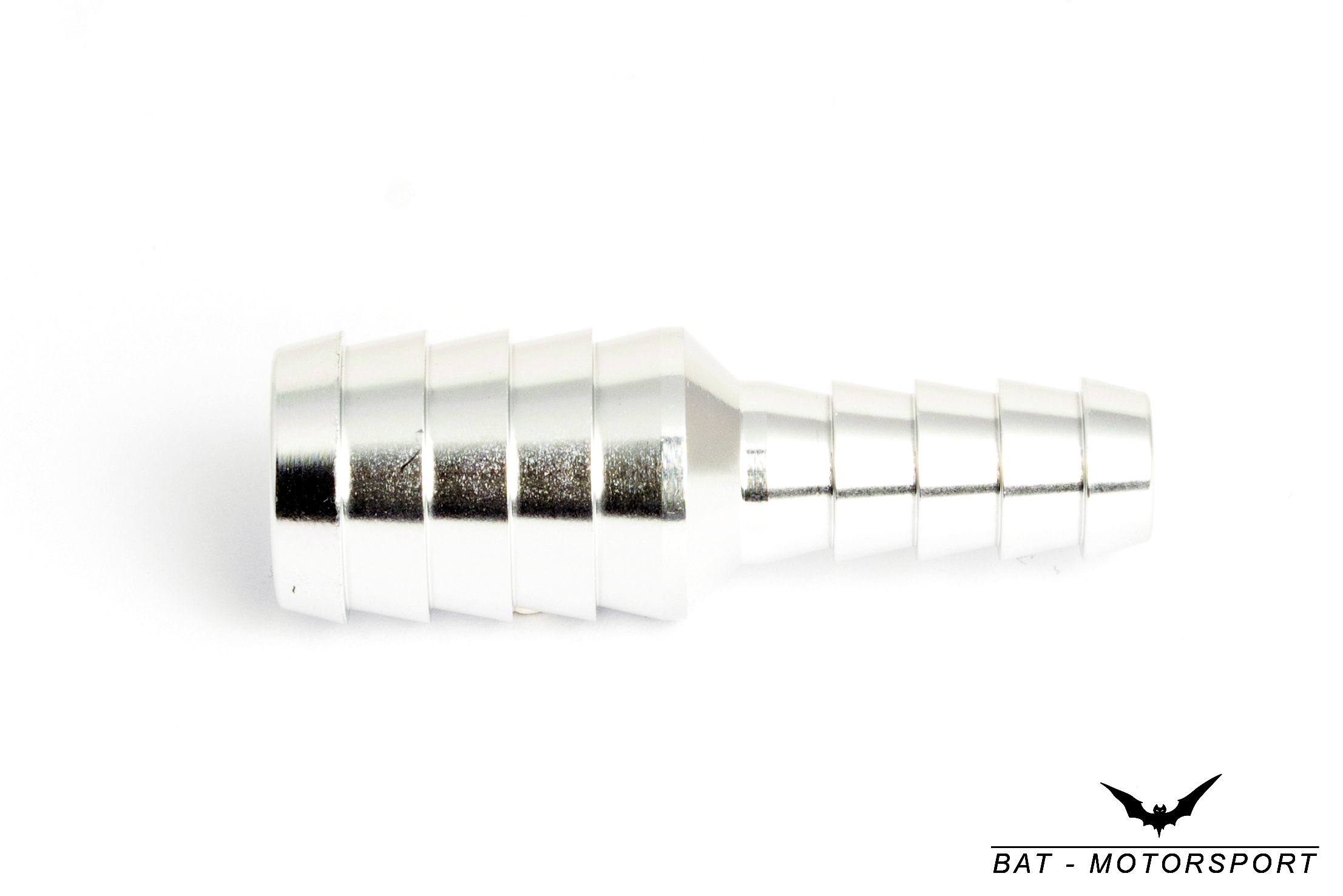 Schlauchverbinder 16mm auf 10mm Nippel Aluminium Reduzierer